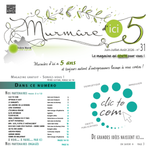 Couverture du magazine Murmûre d'ici n° 31 paru en juin 2026